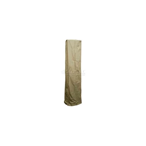 Hiland Patio Heater Cover HVD-SGTCV-T 87"H Heavy Duty for 36" Square Glass Tube Tan HVD-SGTCV-T - main